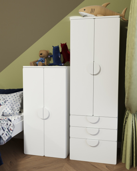 Шкаф ПИКСИ распашной двухдверный 120