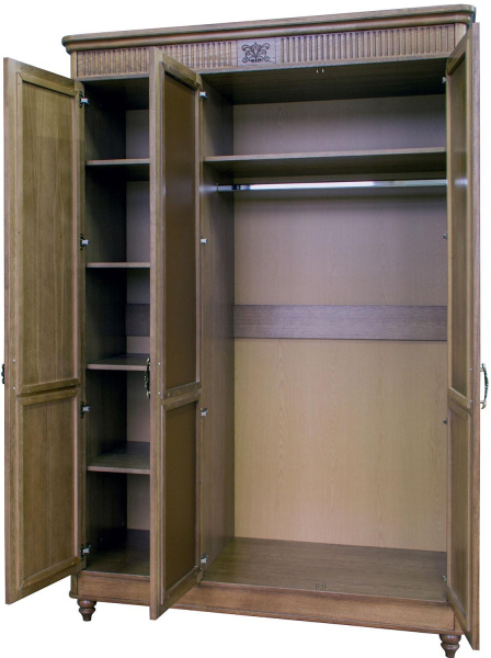 Шкаф для одежды 3д Юстина БМ2.691.1.03-01(2358-01)