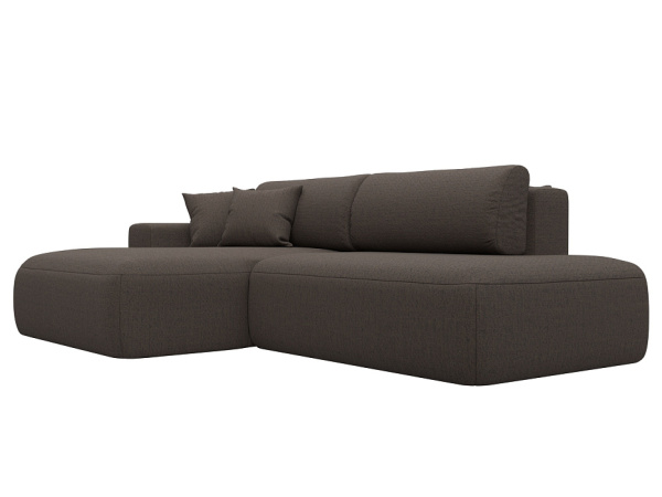 Диван угловой Лига-036 НПБ Модерн левый угол Рогожка