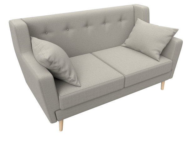 Диван кухонный прямой Брайтон 2 Рогожка