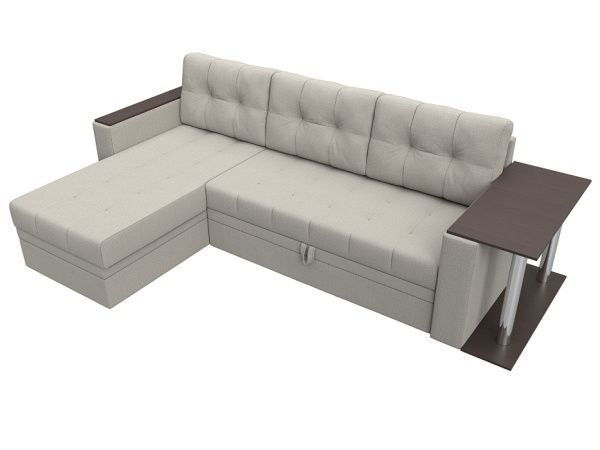 Диван угловой Атланта М левый угол Рогожка