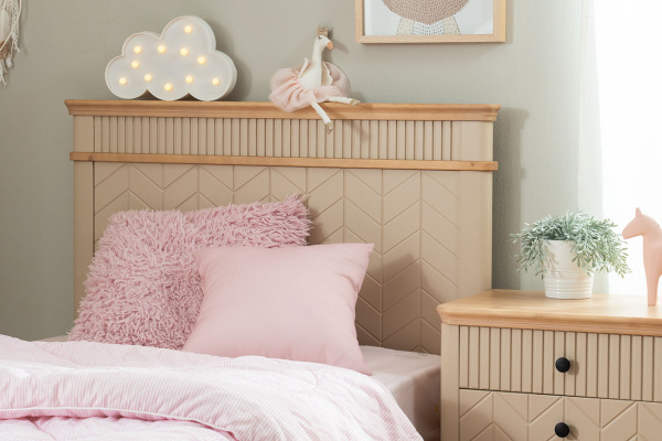 Кровать односпальная Вида №17