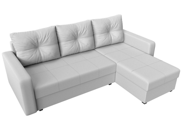 Диван угловой Ливерпуль Лайт правый угол Экокожа