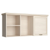 Полка навесная 4 Сиена (Бодега Белый (Патина Золото))