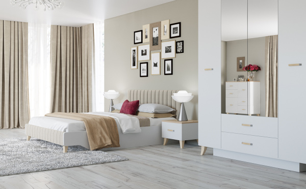 Кровать Элика 1600 с настилом