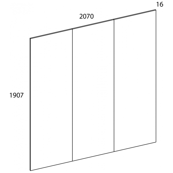 Панель стеновая 207 Н МОДЕРН