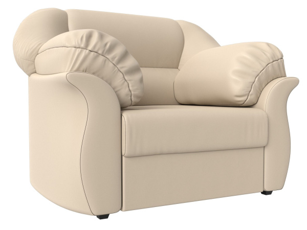 Кресло Карнелла Экокожа (Бежевый)