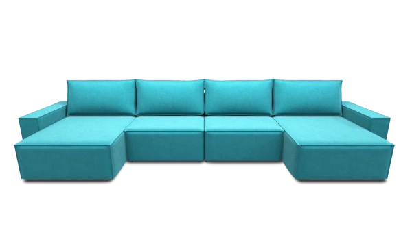 Диван Пегас 2 ПДУ (Бирюзовый)