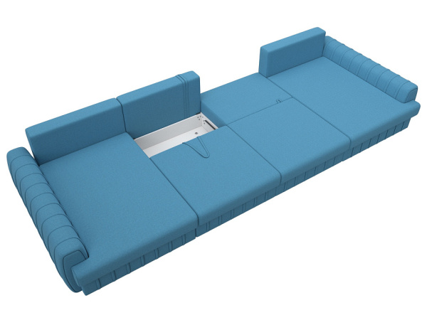 Диван П-образный Лига-057 НПБ Лонг Рогожка