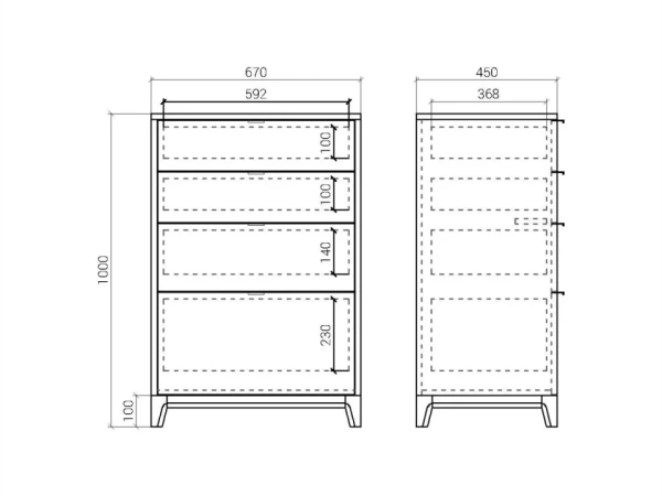 Комод Case CS020