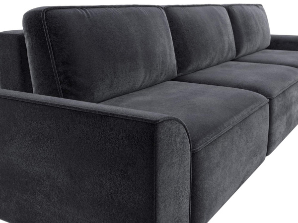 Диван прямой Лига-048 НПБ Лонг Велюр