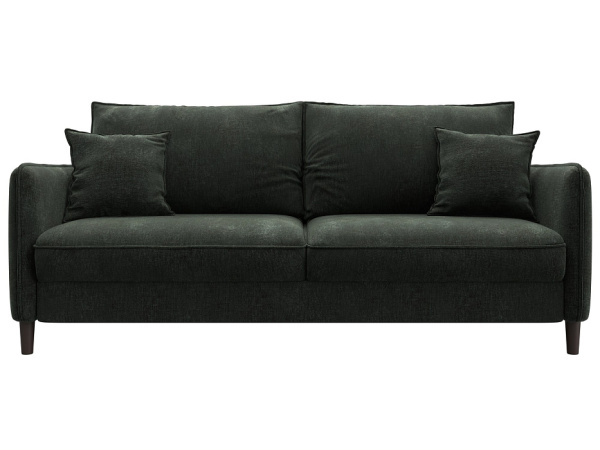 Диван прямой Лига-064 НПБ Шенилл (RIMINI 09 зеленый)