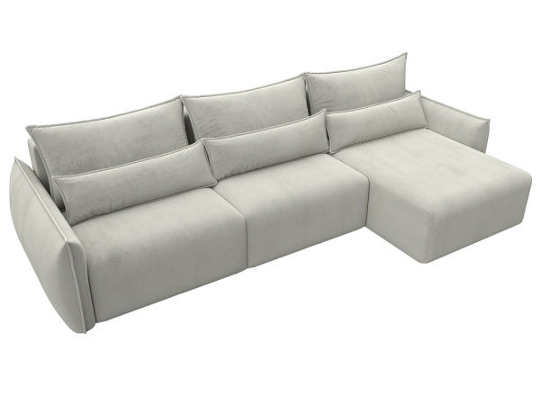 Диван угловой Лига-051 НПБ Лонг угол универсальный Велюр