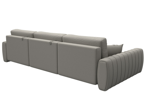 Диван угловой Лига-057 НПБ Лонг угол левый Рогожка