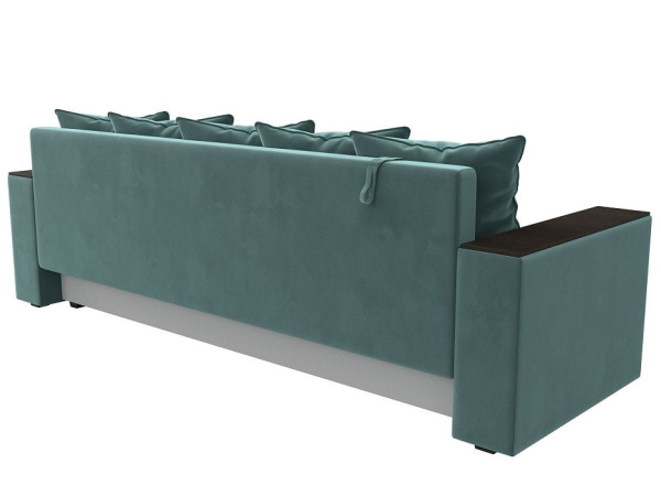 Диван прямой Дубай Лайт полки справа Велюр