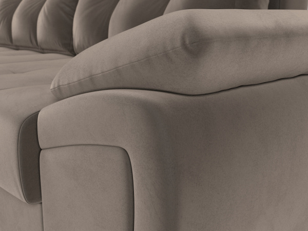 Диван угловой Нэстор левый угол Велюр