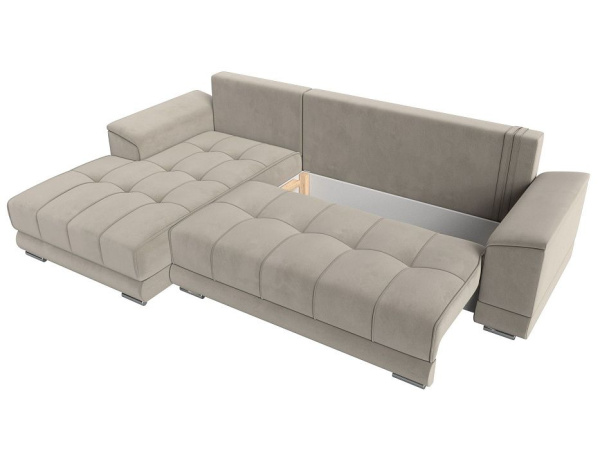 Диван угловой НордСтар левый угол Микровельвет