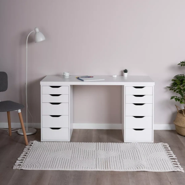 Стол письменный Ингар 140x75 с двумя тумбами