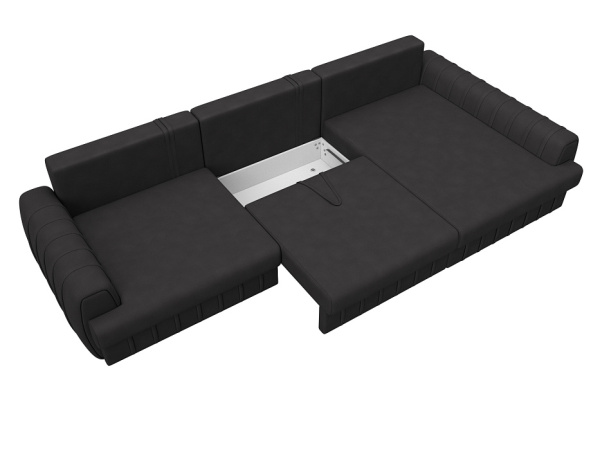 Диван угловой Лига-057 НПБ Лонг угол правый Замша