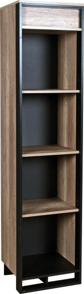 Стеллаж Каньон Лофт П3.0561.0.26 (Дуб Каньон+чёрный)