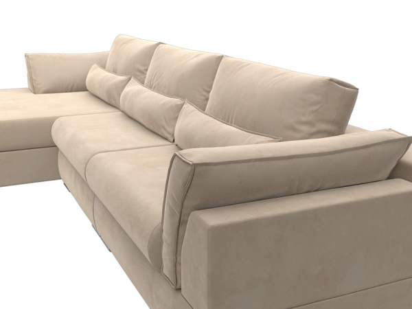 Диван угловой Пекин Long угол левый Велюр