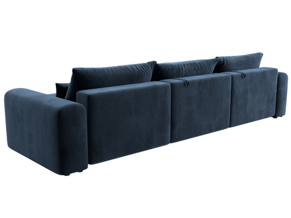 Диван угловой Лига-056 НПБ Лонг угол универсальный Велюр