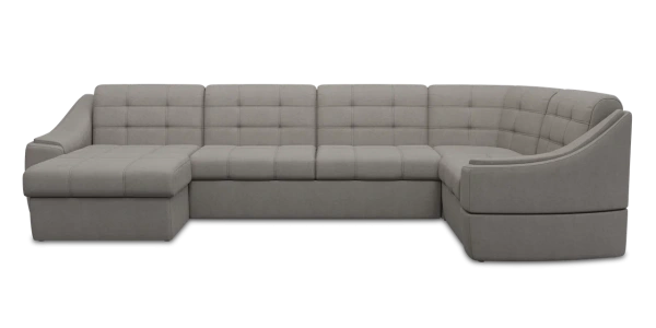 Диван Антарес 3 ПДУ new (Светло-серый)