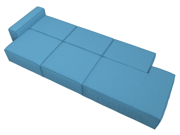 Диван прямой Прага Модерн Лонг подлокотник слева Рогожка