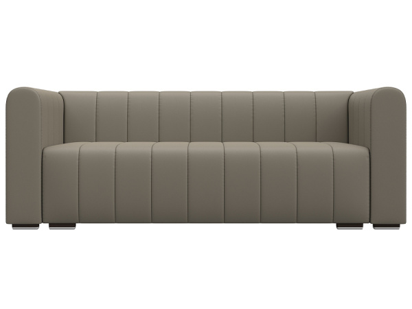 Диван прямой Лига-073 Экокожа (GRIFON 04 бежевый)