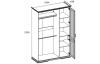 Корпус шкафа СЕВИЛЛА 3DG
