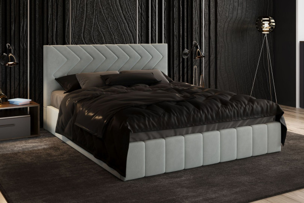 Кровать двуспальная Нельсон Зигзаг