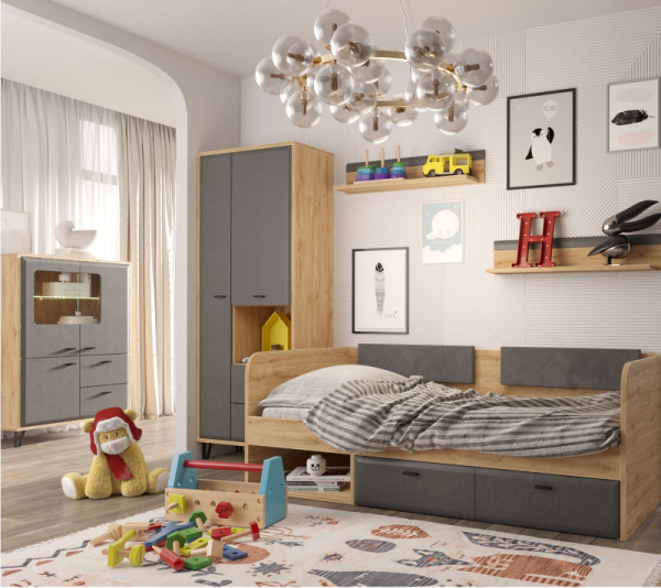 Тумба GRACE KOM2W1D2S с подсветкой