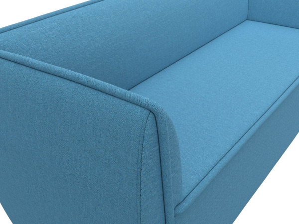 Диван кухонный прямой Бергамо 3-х местный Рогожка