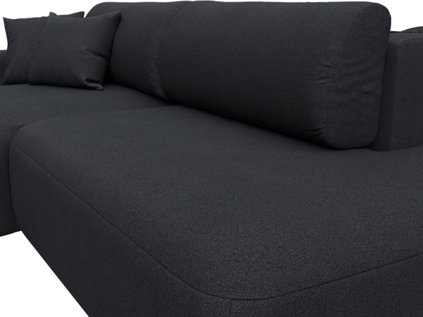 Диван угловой Лига-036 НПБ Модерн левый угол Замша