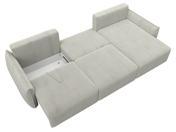 Диван угловой Лига-051 НПБ Лонг угол универсальный Велюр