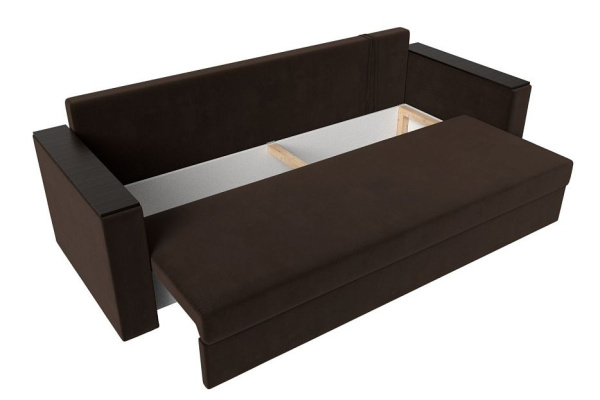 Диван прямой Атланта без стола Микровельвет