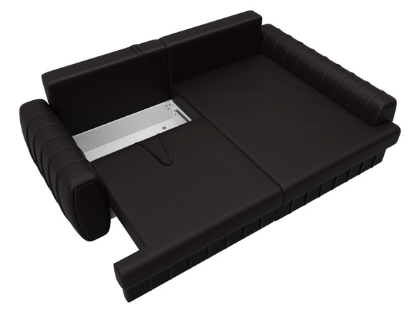 Диван угловой Лига-057 НПБ угол правый Экокожа