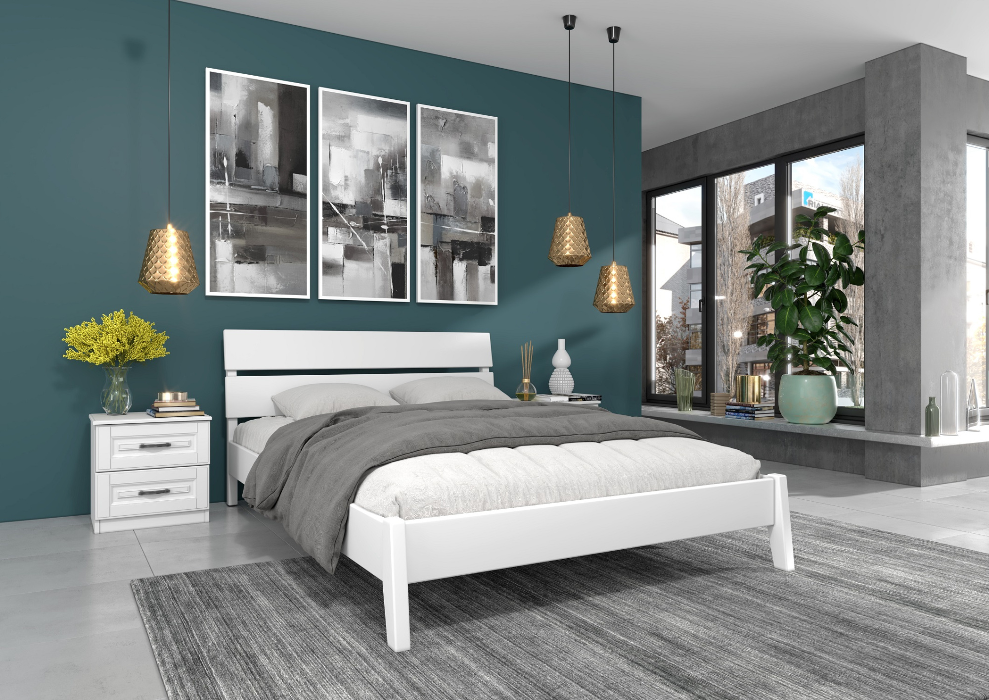 Кровать двуспальная Дана