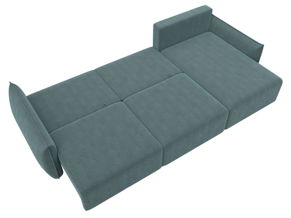 Диван угловой Лига-051 НПБ Лонг угол универсальный Шенилл