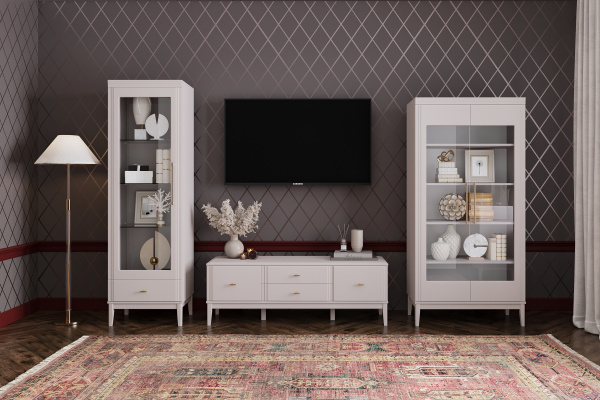 Шкаф с витриной Джали 2 двери