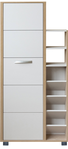 Тумба для обуви Акцент П3.595.3.06 (Персидский жемчуг+Дуб Мадуро)