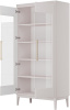 Шкаф с витриной Джали 2 двери