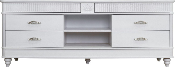 Тумба ТВ Юстина Люкс БМ2.690.0.76 (Молоко)