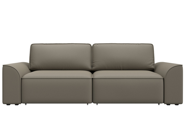 Диван прямой Лига-048 НПБ Экокожа (GRIFON 04 бежевый)