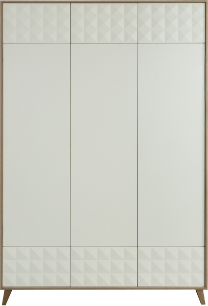 Шкаф для одежды Тринити П6.114.1.01 (Ваниль + Гикори Кингстон)