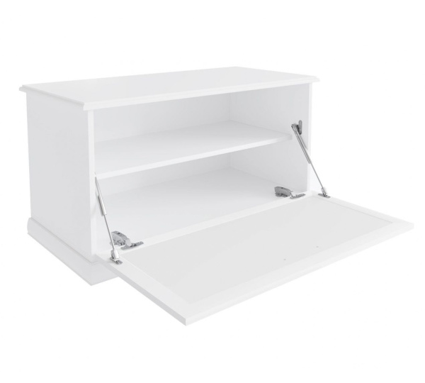 Тумба Грация 1 дверь (1 ДВЕРЬ,ЛДСП/МДФ(рамка) цвет Белый (ПРИХОЖАЯ))