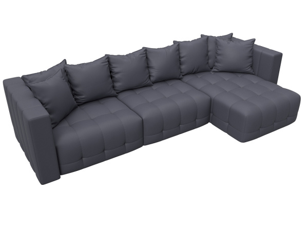 Диван угловой Лига-052 НПБ Лонг угол универсальный Экокожа