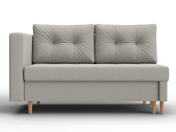 Кушетка Лига-098 Рогожка (Амур 02 бежевый)