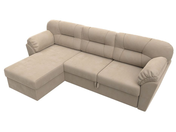 Диван угловой Бостон левый угол Велюр