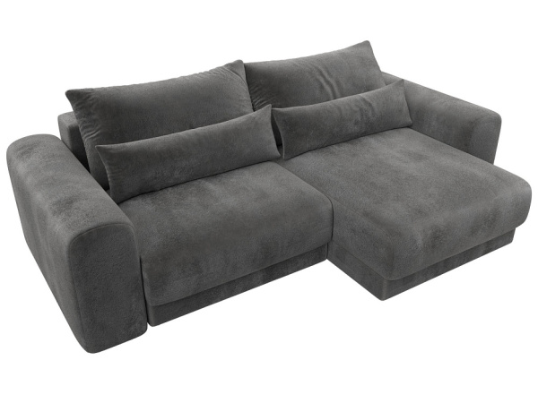 Диван угловой Лига-056 НПБ угол универсальный Велюр